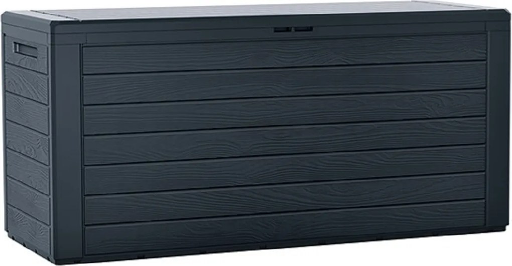 PROSPERPLAST Záhradný box WOODEBOX, 116 cm