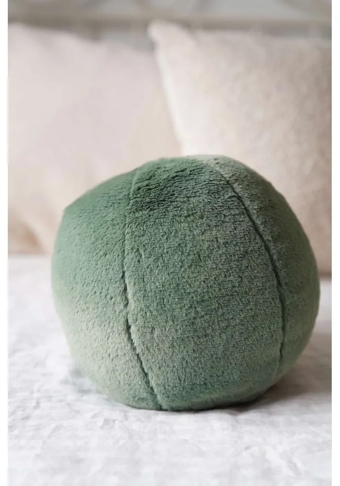 Dekoračný vankúš z mikroplyšu ø 25 cm Top – Mioli Decor