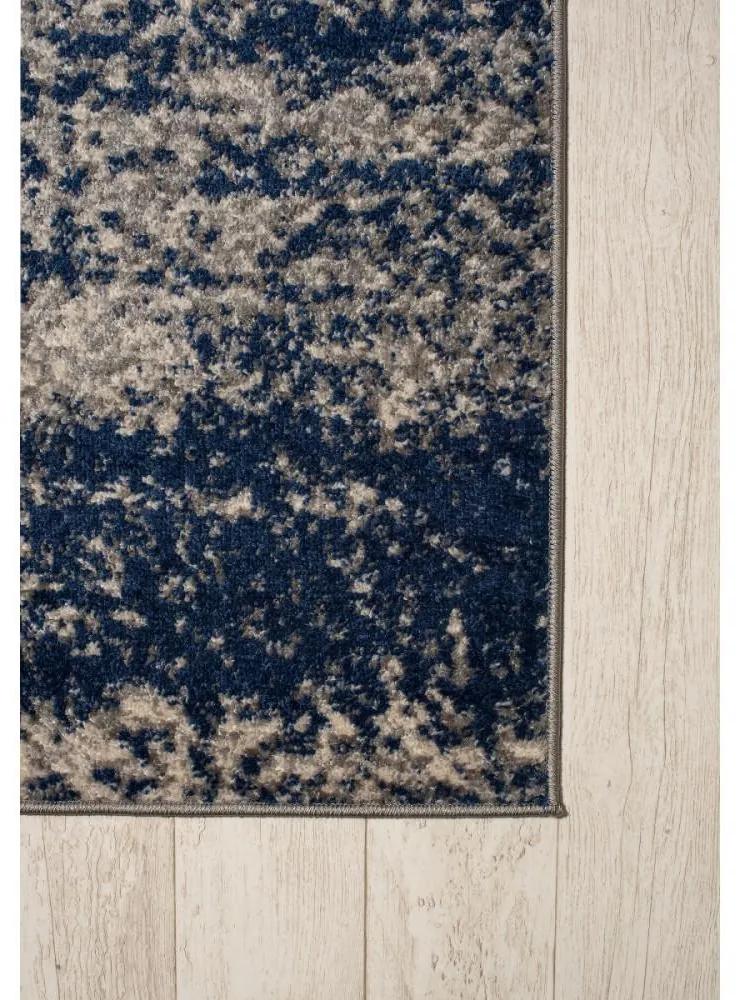 Kusový koberec Spring modrý 80x300cm