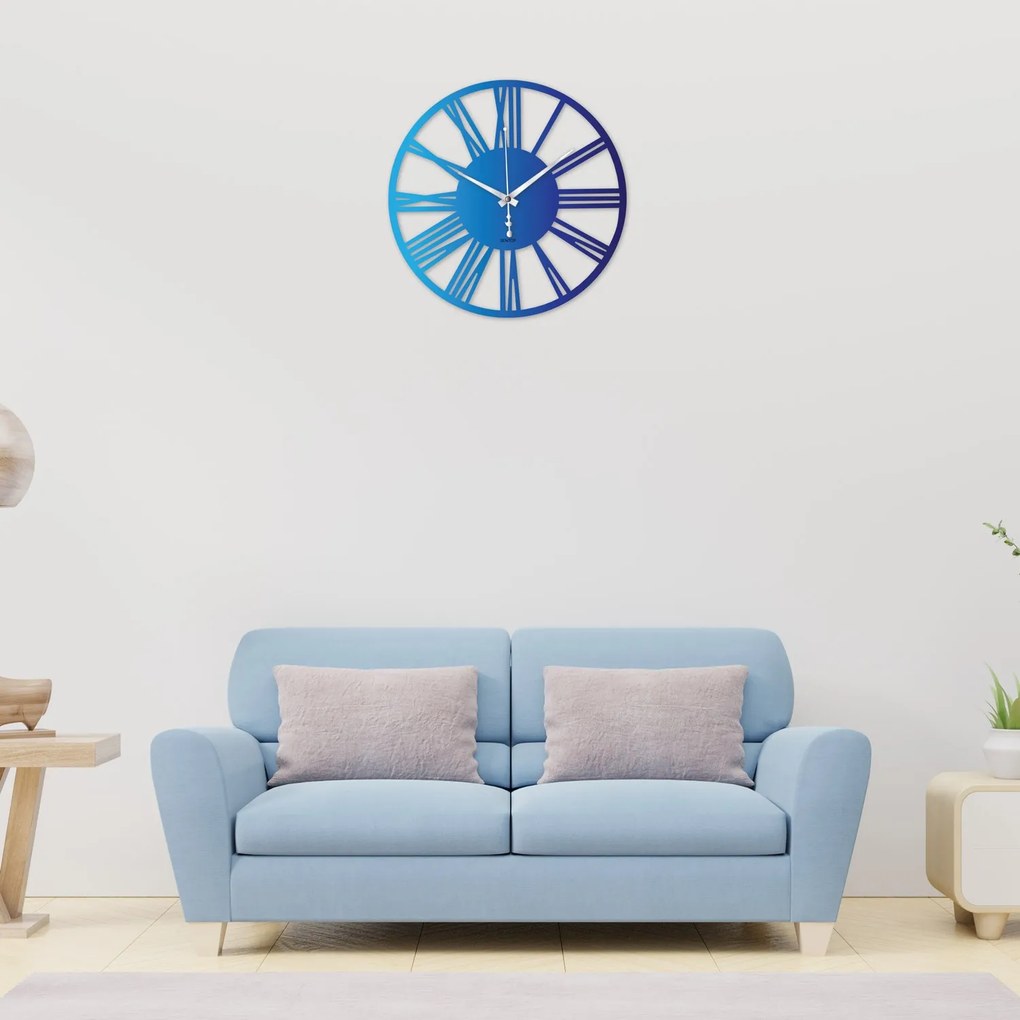 Nástenné hodiny z plexiskla - Sentop | X0108 | farebné: Zrkadlo SILVER Strieborné ručičky 20 cm 4233-111618 X0108