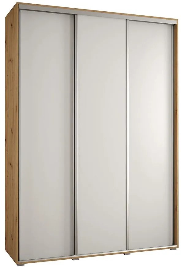 Skriňa 45 Canaris 1 200 artisan/biela/silver