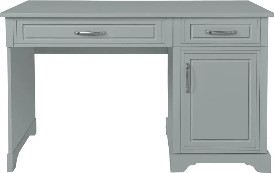 PISACÍ STÔL TOSCANA ŠEDÝ 122 cm