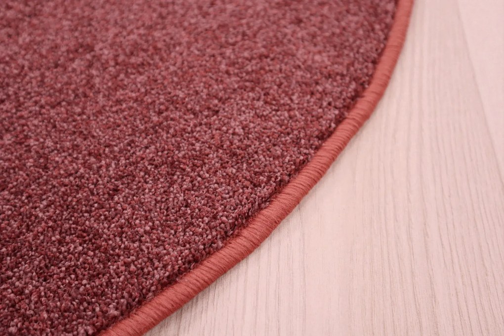 AKCIA: 80x80 (průměr) kruh cm Kusový koberec Capri terra kruh, oranžová, chodba / predsieň, Vopi