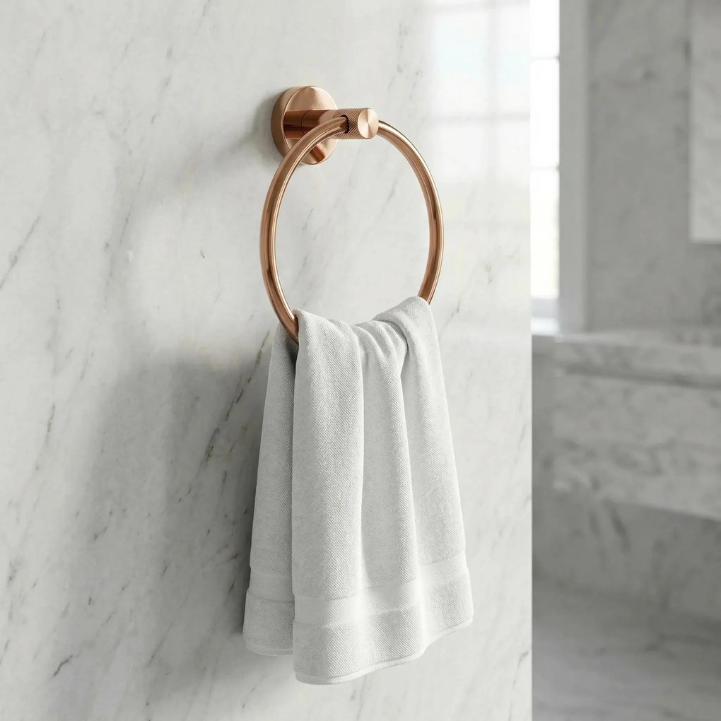 Držiak na uteráky - kruh REA MODERN RING 6610 meď