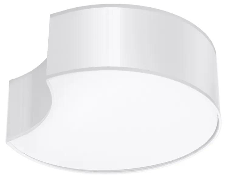 Sollux Lighting Stropné svietidlo CIRCLE 1 biele