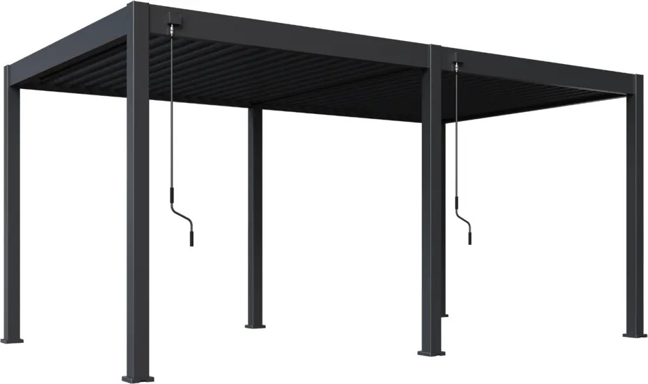 Bioklimatická pergola INTRO NEO 5,3X3m hliník+oceľ, voľne stojaca