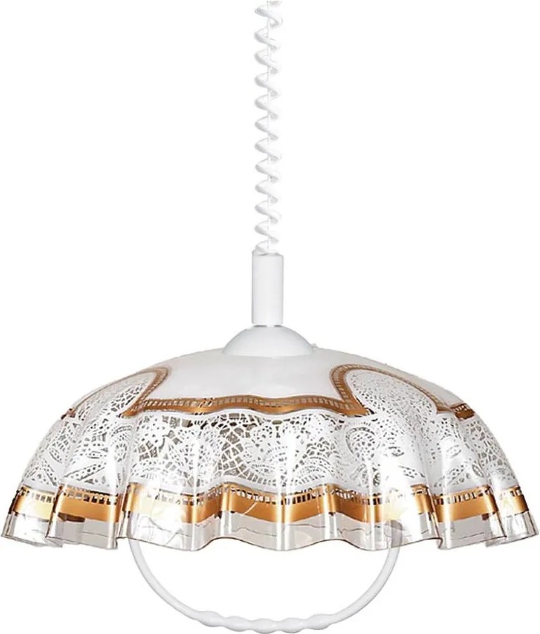 Prezent 74197 D01 - Sťahovací luster LYRA 1xE27/60W/230V