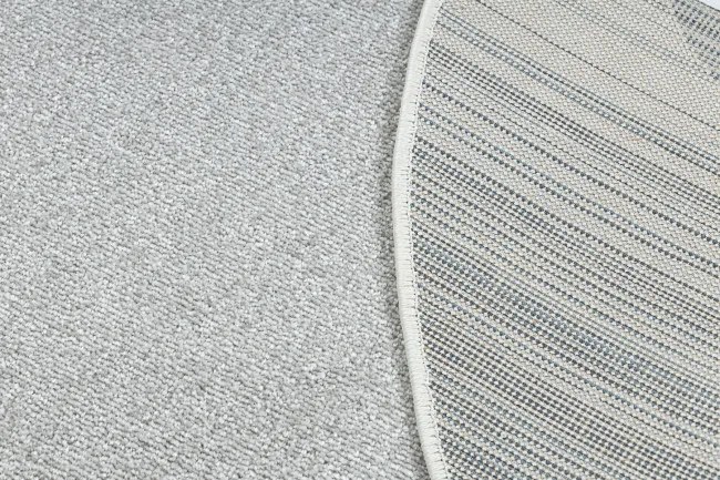 Koberec FUSION Shape 5706 biely / svetlosivý / zlatý