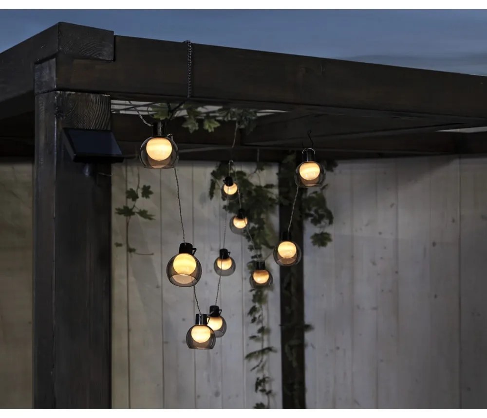 Vonkajšia svetelná LED reťaz Star Trading Smoky, dĺžka 2,7 m