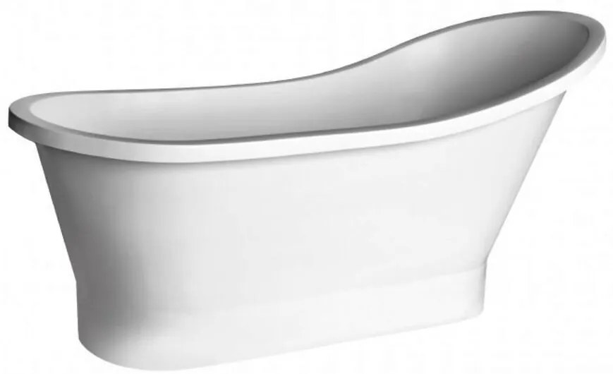 Voľne stojaca vaňa Gloria 160/68+sifón klik-klak zlatá