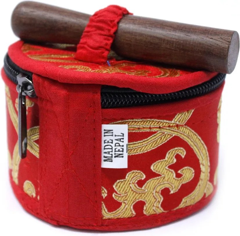 Tibetská spievajúca miska - darčeková sada Farba: Zelená