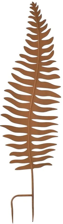 Kovový záhradný zápich Leaf – Garden Pleasure