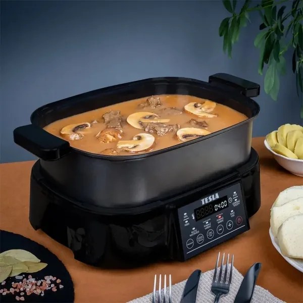 TESLA Electronics MultiCook - Multifunkčný elektrický hrniec 6 l 11v1 1250W/230V