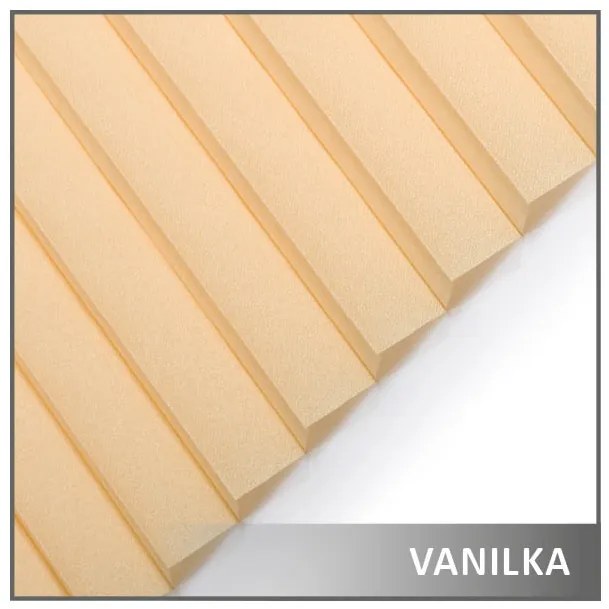 Dekodum Neinvazívna plisovaná roleta vanilka Šířka (cm): 42