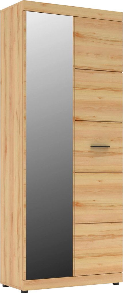 XXXLutz PREDSIEŇOVÁ SKRIŇA, farba buka, 80/200/40 cm Cantus - Skrine - 002737049305