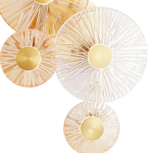 MAXLIGHT W0357 - LED Nástenné svietidlo ALLURE 5xLED/5W/230V zlatá