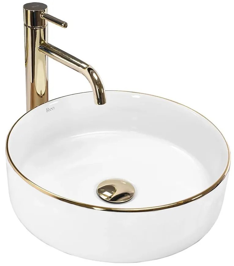 Umývadlo na dosku Sami Gold Edge