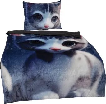 Detské obliečky Cashmere Touch, motív mačiatko%