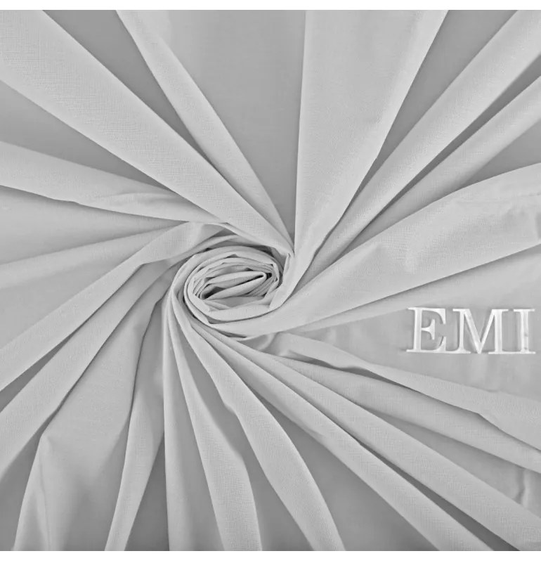 Plachta posteľná sivá pevná EMI, Pevná plachta 140x220