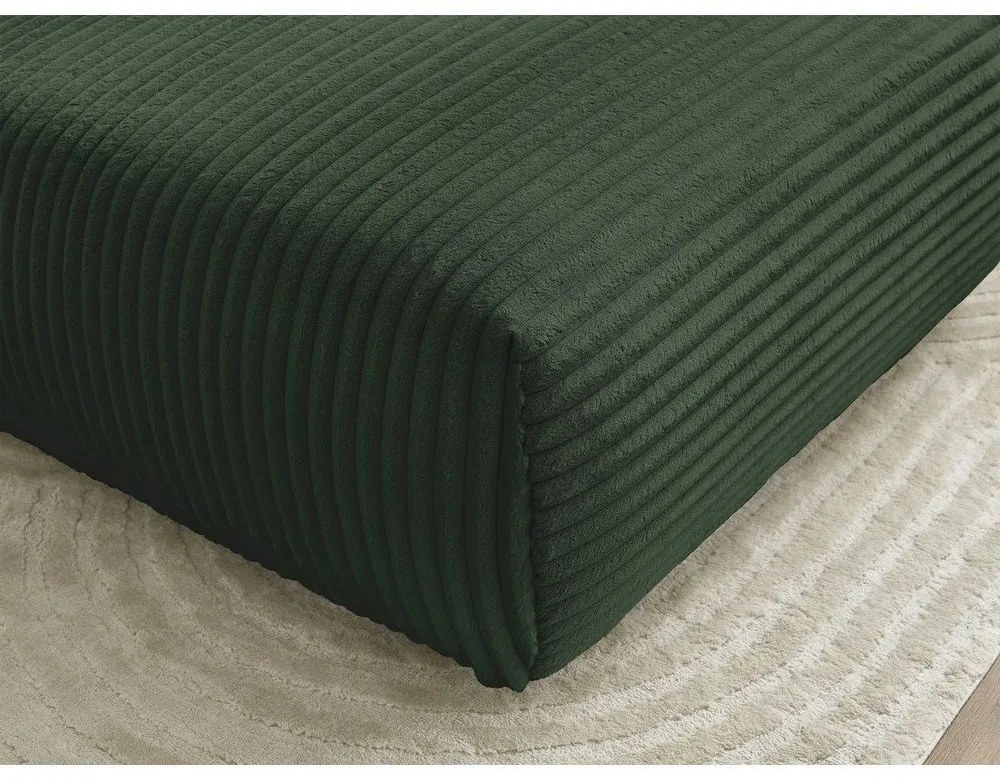 Tmavozelená menčestrová podnožka Lucien – Bobochic Paris