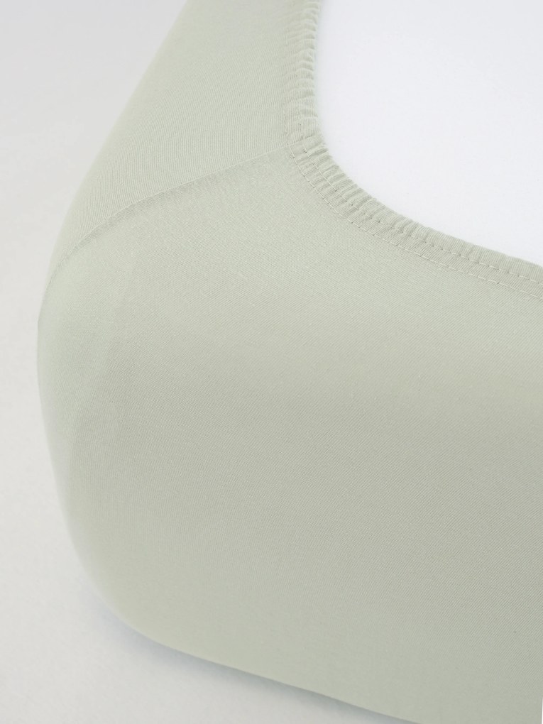 Jersey plachta Classic 180 x 200 cm – sivozelená