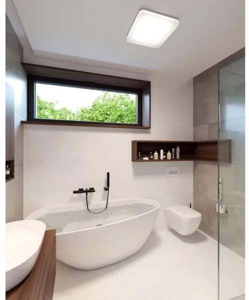 LED2 - LED Stropné svietidlo SQUARE LED/12W/230V IP54 3000/4000/5700K