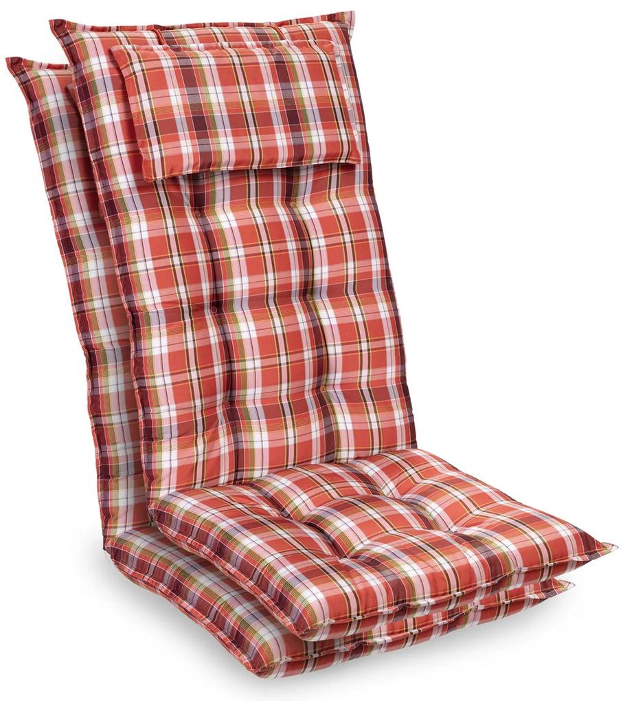 Sylt, čalúnená podložka, podložka na stoličku, podložka na vyššie polohovacie kreslo, vankúš, polyester, 50 × 120 × 9 cm, 2 x čalúnenie