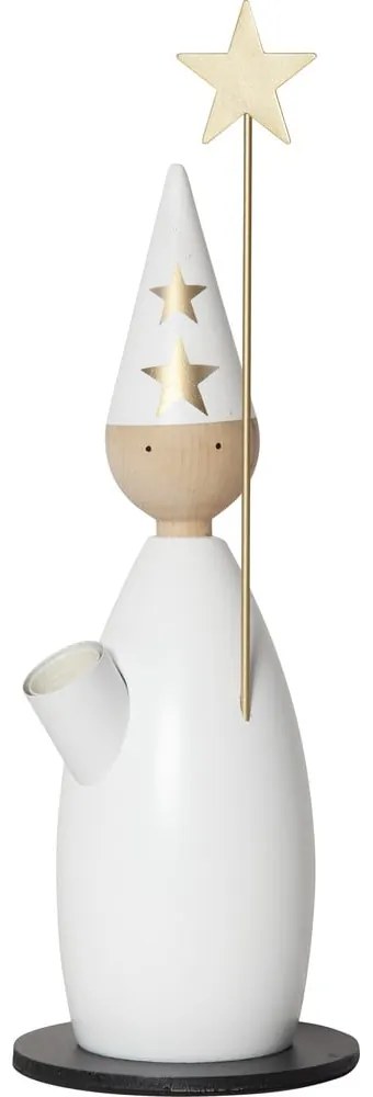 Biela svetelná dekorácia s vianočným motívom ø 12 cm Lucia Classic – Star Trading