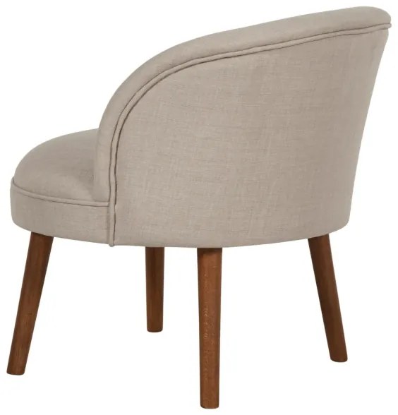 Detské kreslo KUNI krémové