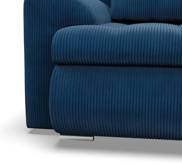 Sedacia súprava FORESTA Poso v tvare U, pravá granátová