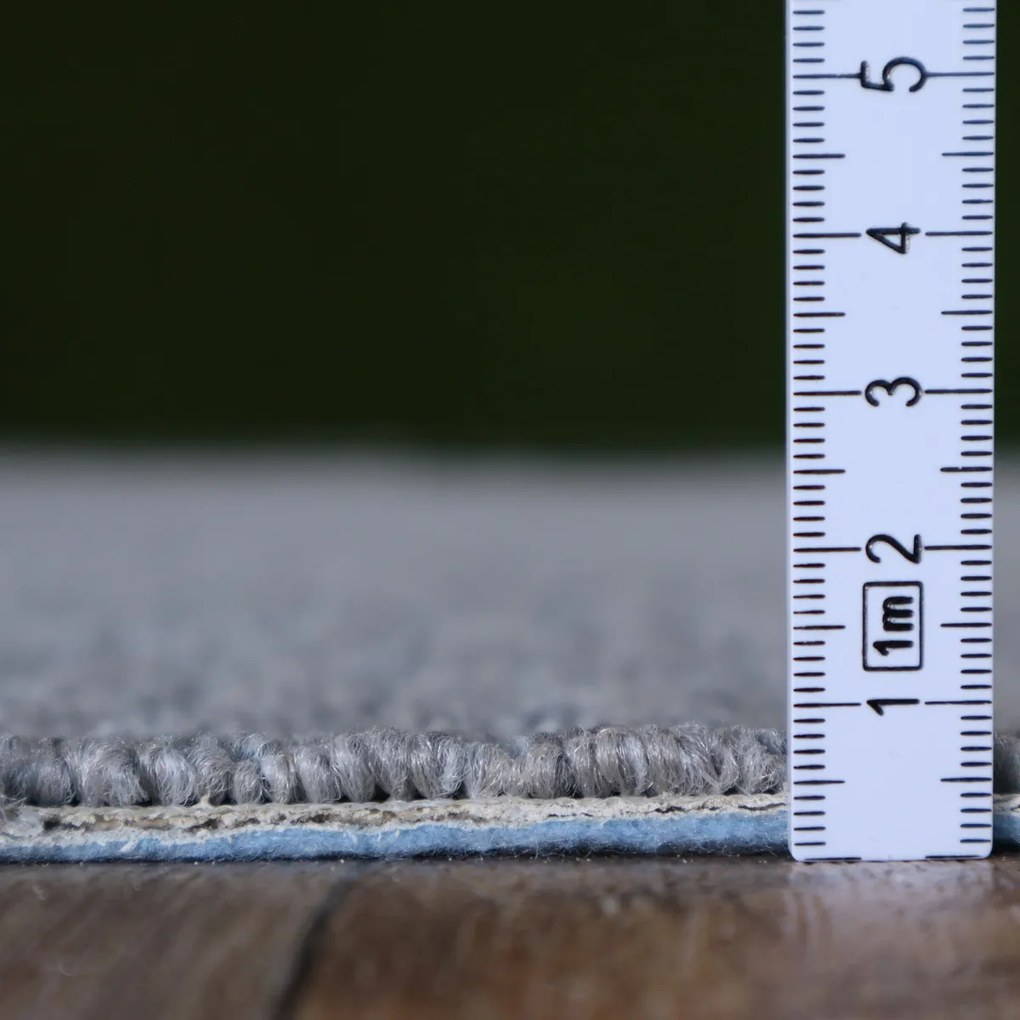 Metrážny koberec Atlas 92, na mieru, šíře 4m, šedá, filc, chodba / predsieň, AladinWorld Expres