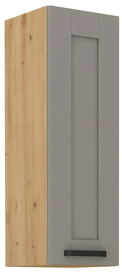Kuchynská skrinka Luna claygrey/artisan 30G-90 1F