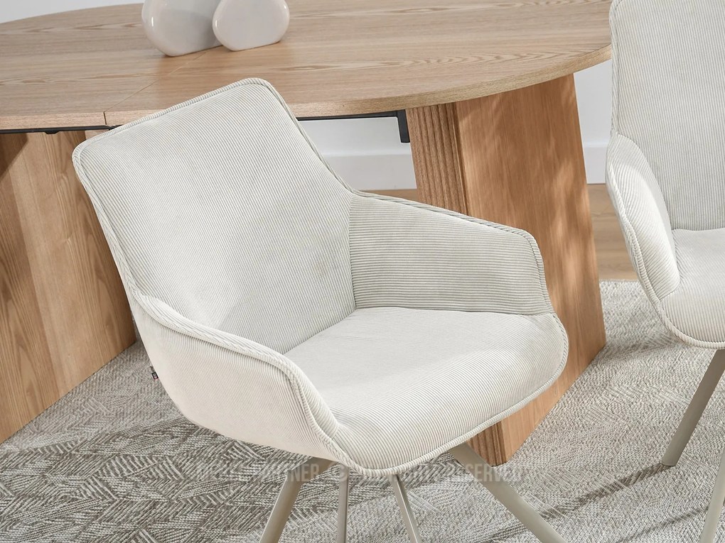 Stolička Liam (svetlobéžová + béžová). Akcia -18%. Vlastná spoľahlivá doprava až k Vám domov. 1111108