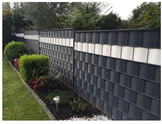Ekspand Tieniaca fólia na plot 19cm x 35m 450g/m2 Čierna + spony 24ks