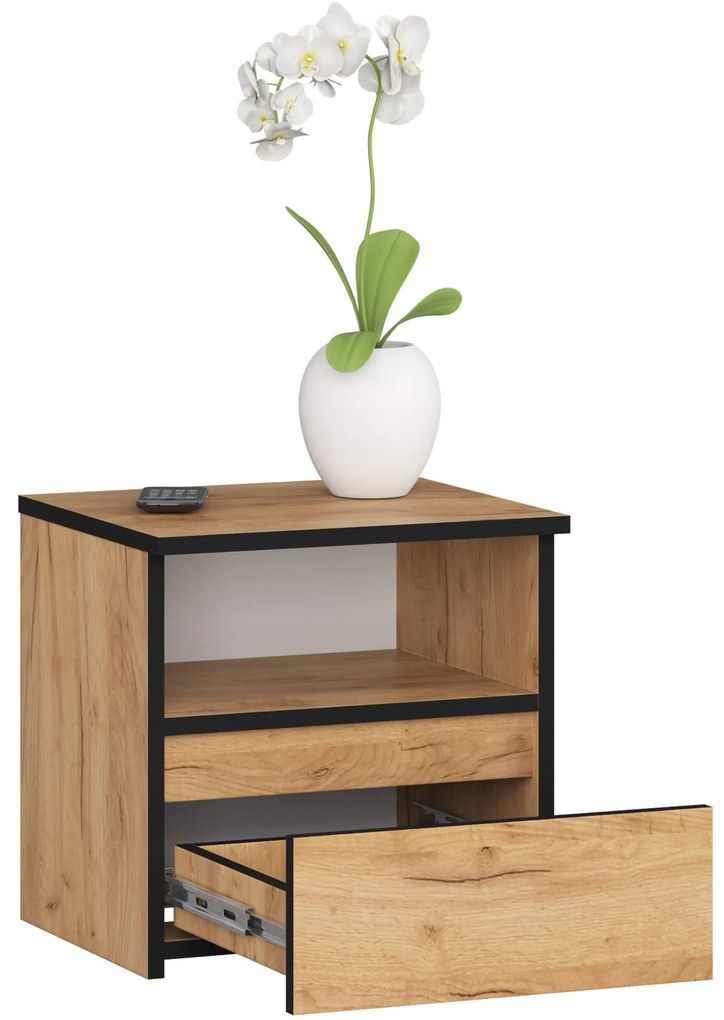 Nočný stolík CL1 40 cm dub remeselný