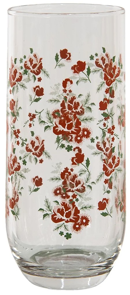 Pohárik s kvetmi Little Rose Collection - Ø 6*14 cm / 280 ml