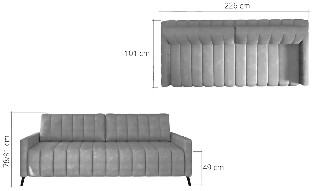 Sedacia súprava KLAUDIA SOFA