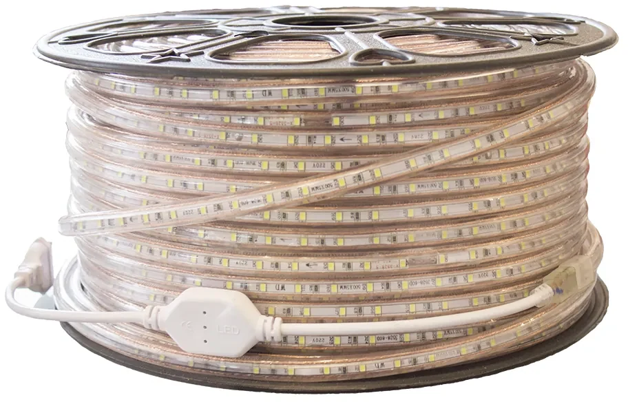ECOLIGHT LED pásik - SMD 2835 - 1m - 120LED/m - 11W/m - IP68 - 230V - studená biela - 14mm