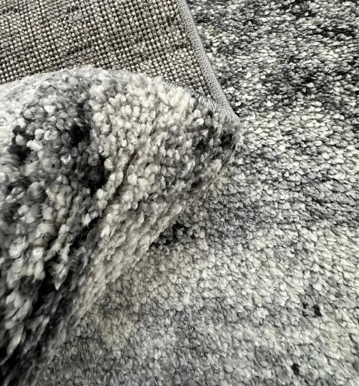 BE Koberec Mosso 8252 GREY – sivý obdĺžnikový Rozmer: 60x100 cm