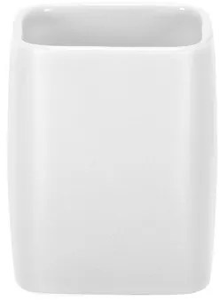 Držiak kefiek Kleine Wolke Cubic biela 5066100852, 1 ks