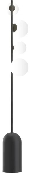 Stojacia lampa ETNO 4xG9/8W/230V čierna