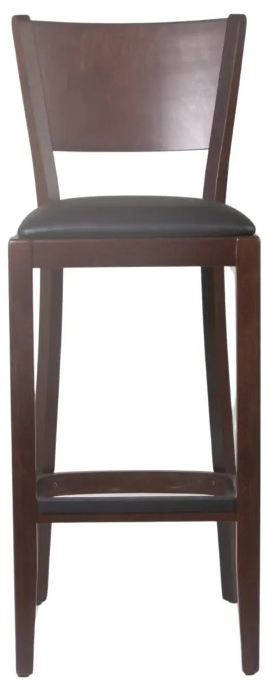 XTON 917 SG UP AMERICAN WALNUT DREVENÁ STOLIČKA S PODSEDÁKOM brown