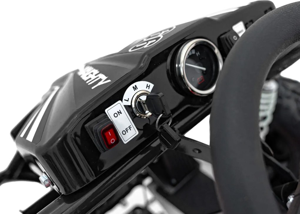 Ramiz Elektrická motokára MAIGHTY Čierna