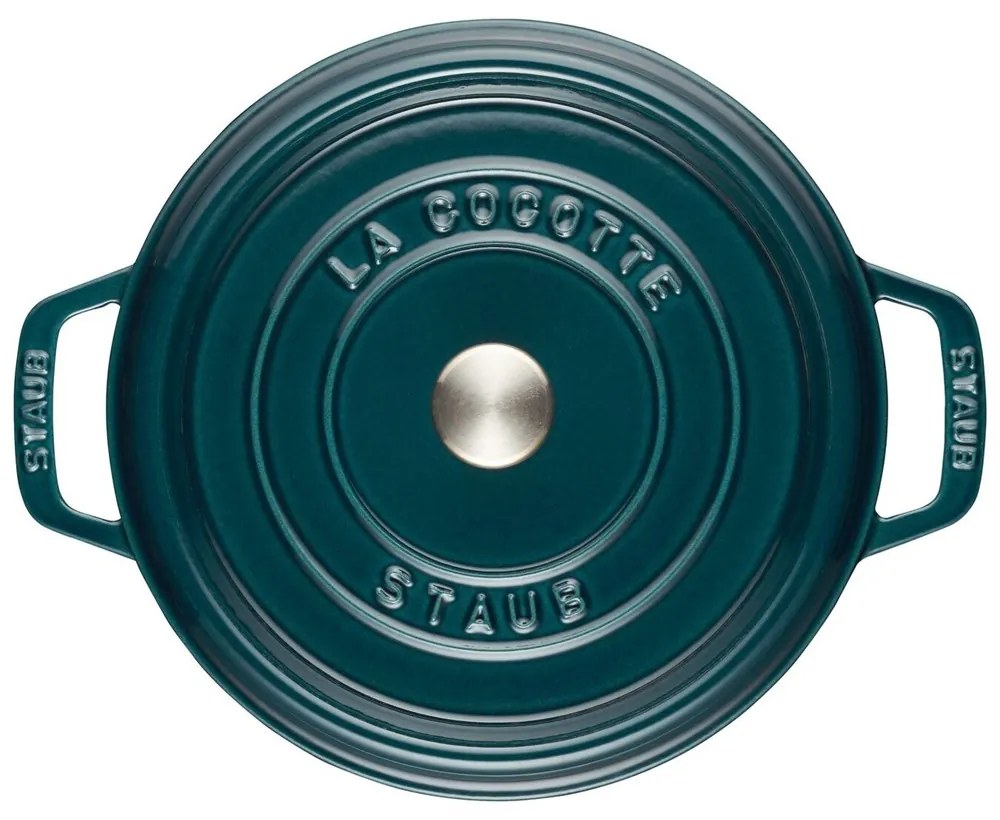 Staub Hrniec STAUB okrúhly 24 cm tyrkysový 3,8l