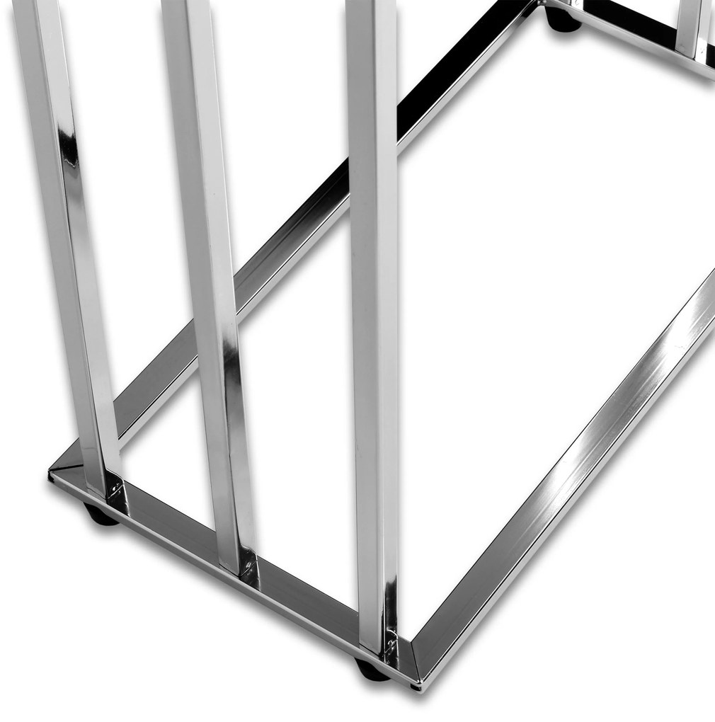 Dekorstudio Vešiak na uteráky 3-ramenný - chrómový