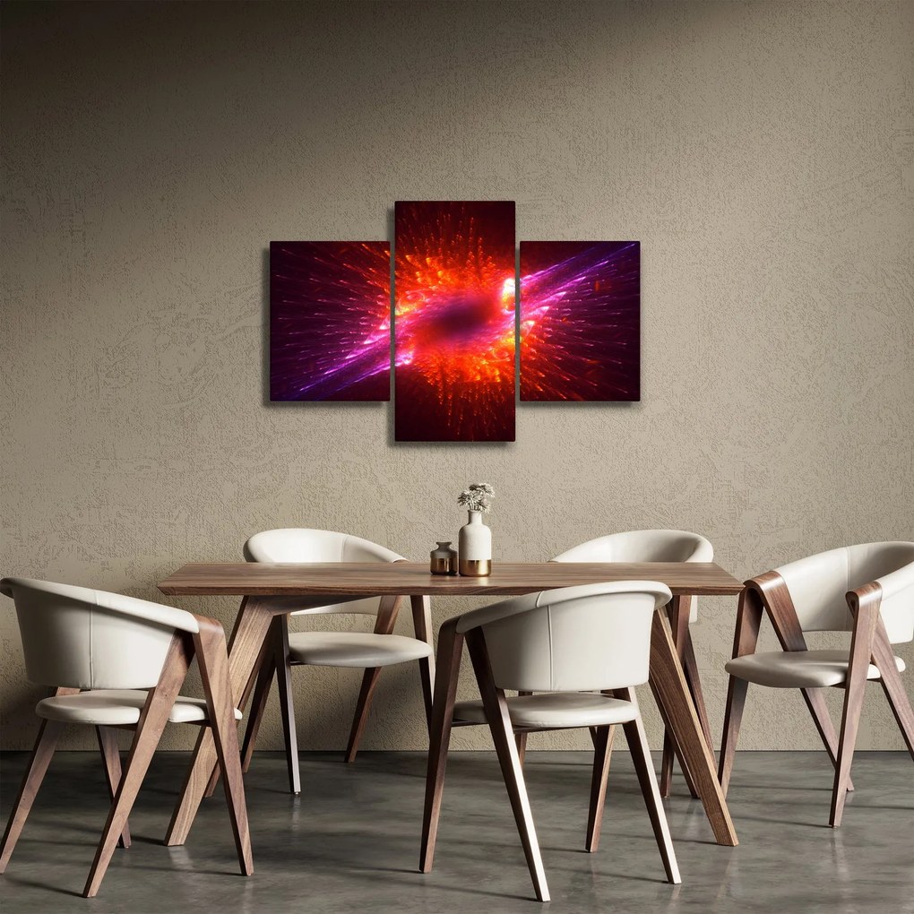 Obraz modernej tŕnistej abstrakcie (90x60 cm)