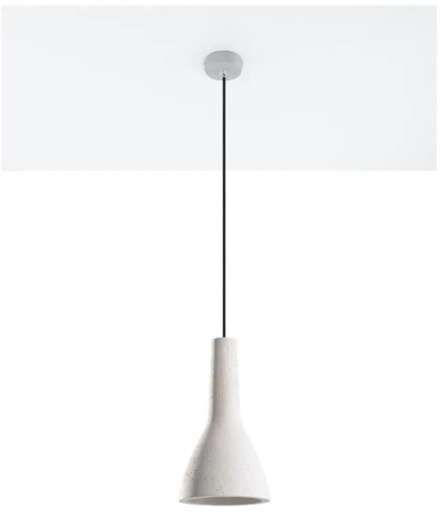 Biele stropné svietidlo Sollux Mattia