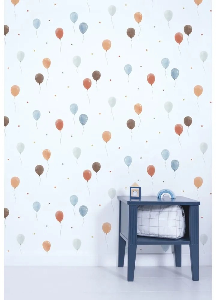 Detská tapeta 10 m x 50 cm Flying Ballons – Lilipinso