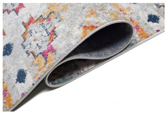 Behúň LAZUR G003A biely / tmavomodrý - Výpredaj