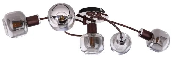 Globo 54303-5 - Bodové svietidlo PALLO 5xE14/40W/230V